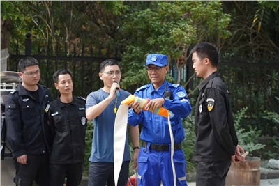 以練筑防 | 湘聯(lián)電纜大型消防演練圓滿完成！