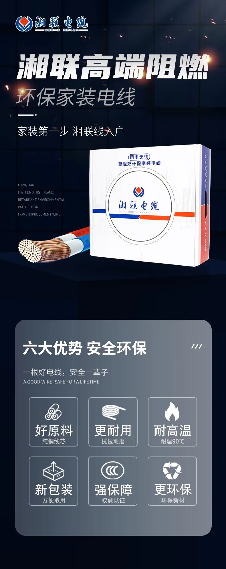 高端新品，雙層防護 品質(zhì)升級，安全加倍 #安全用電你我湘聯(lián)